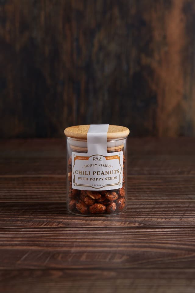 Chili Caramelised Peanuts